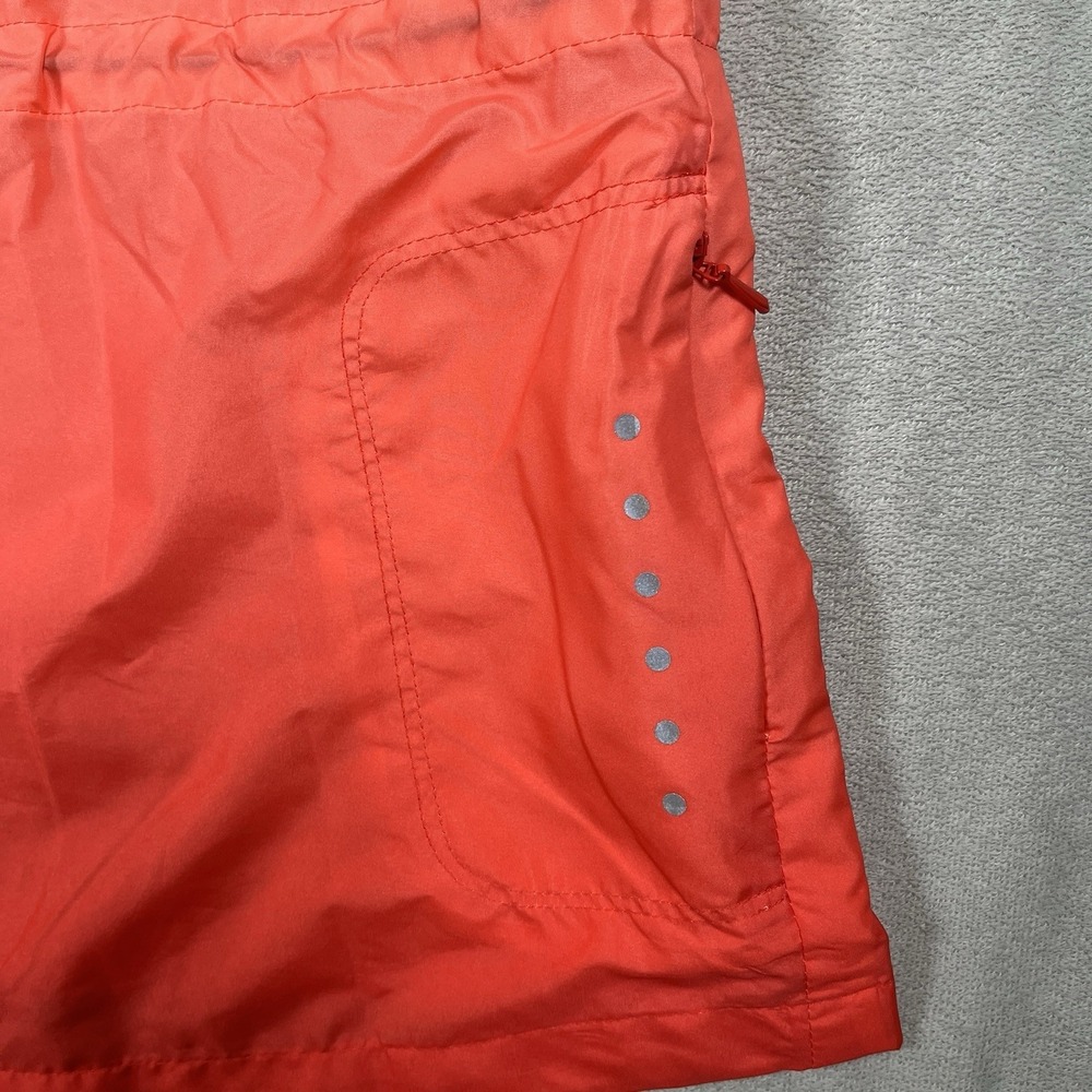 Nike Gradient Reflective Running Vest Womens Large‎ Ombre Orange Full Zip/Pocket - Picture 7 of 10
